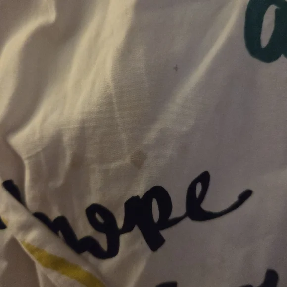 NY&C New York & Company White Worde Shirt Dress With Belt - Picture 2 of 4